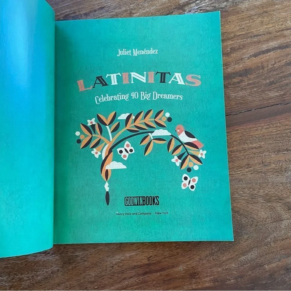 KiwiCo Book Latinitas by Juliet Menéndez Celebrating 40 Big Dreamers